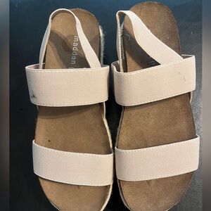 Madden girl platform sandals size 6